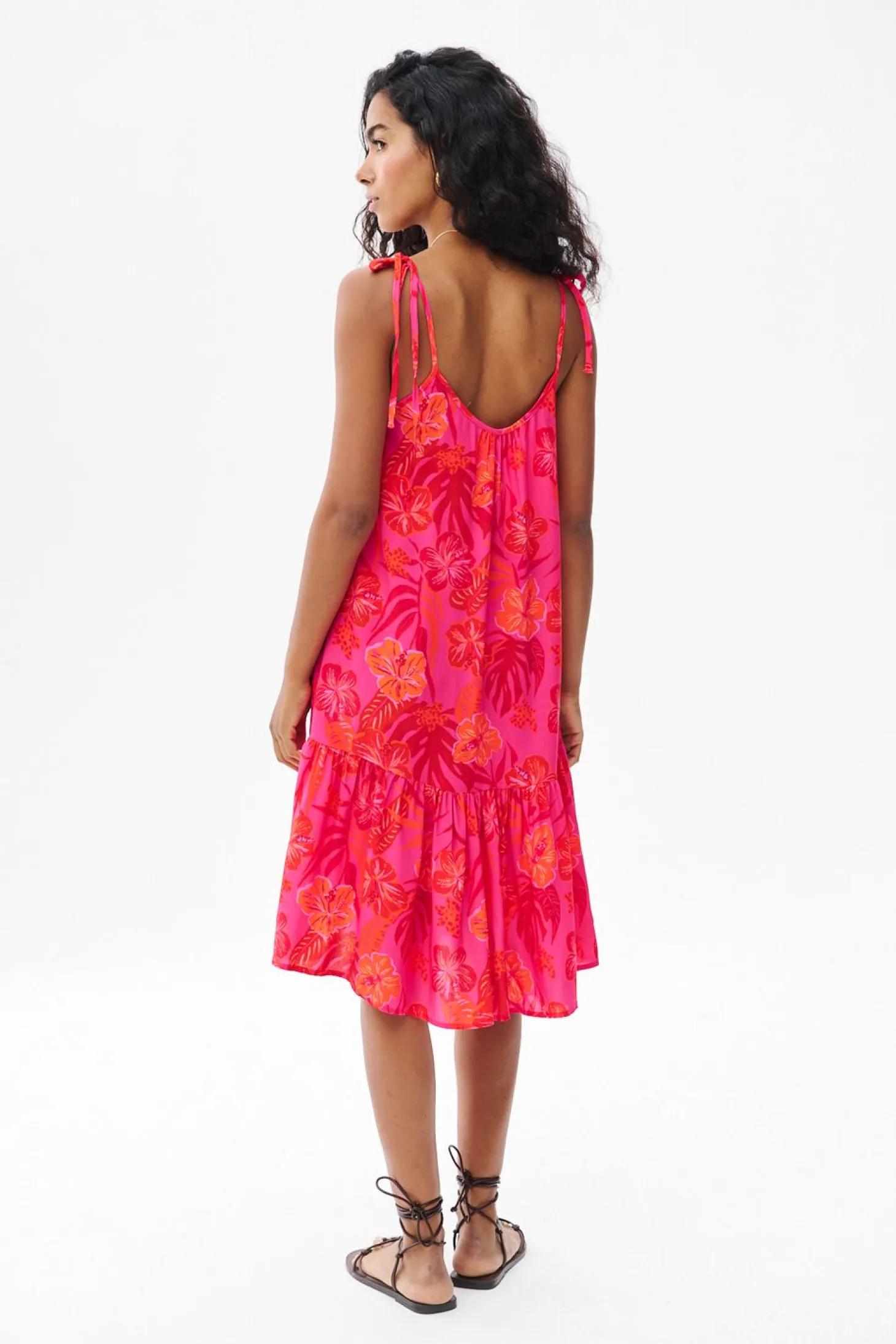 Sukienka mini na ramiączkach Aloha Dress