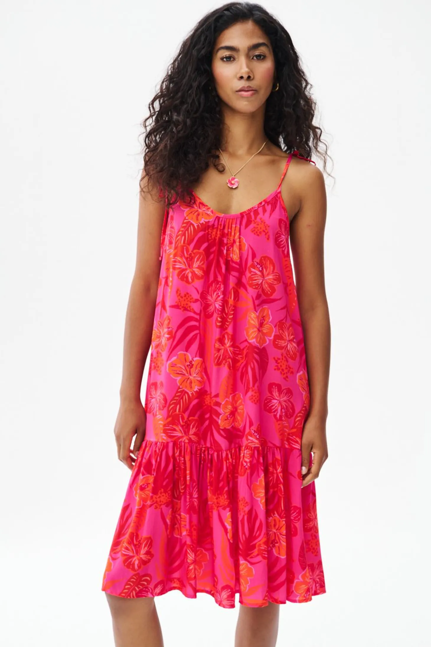 Sukienka mini na ramiączkach Aloha Dress