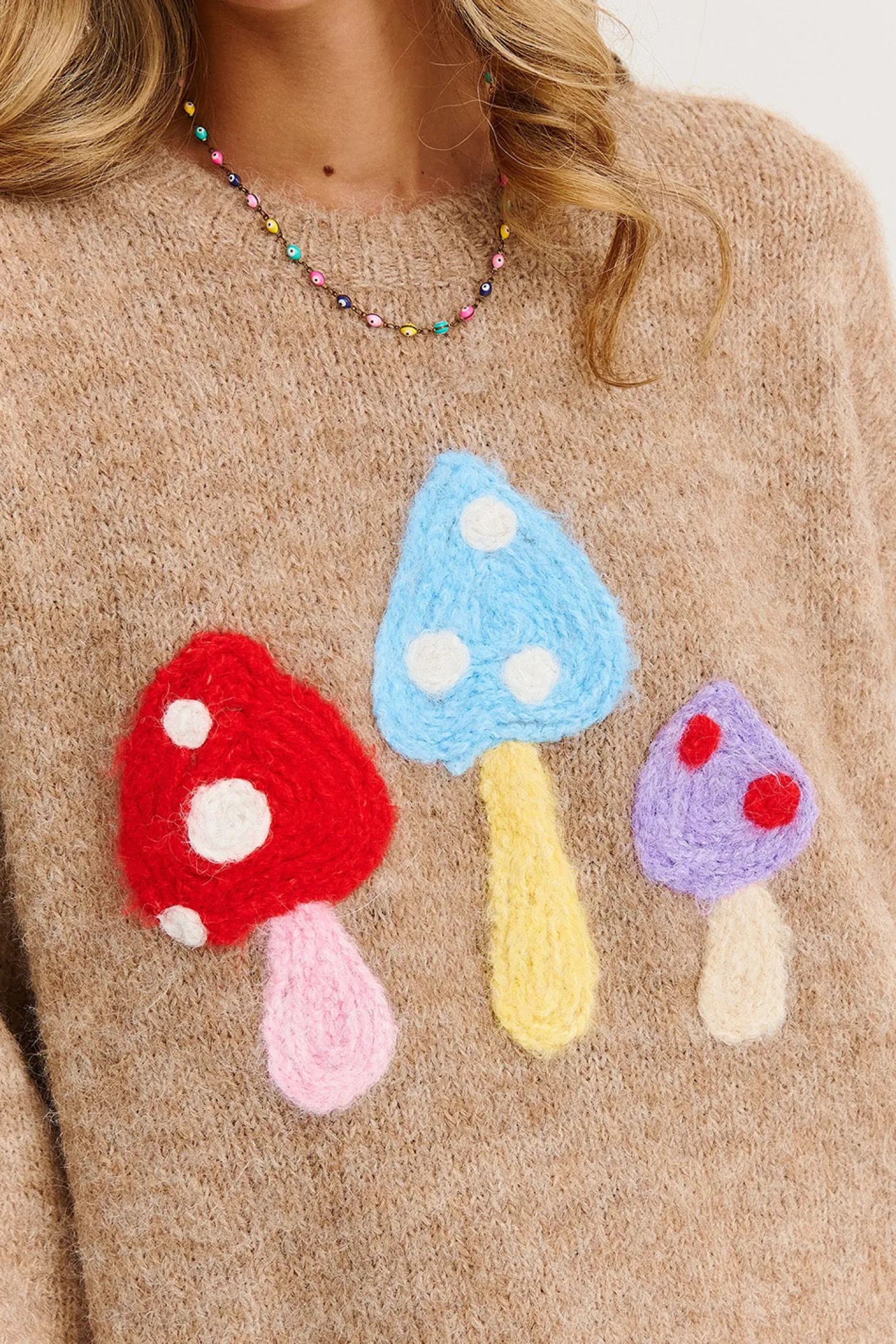 Sweter Funky Fungi