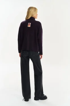 Sweter golf merino z kaszmirem Ganache