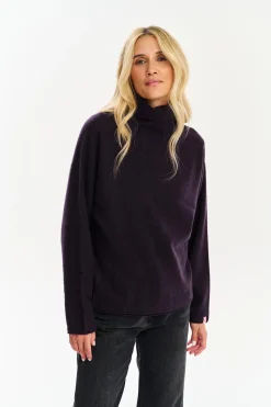 Sweter golf merino z kaszmirem Ganache