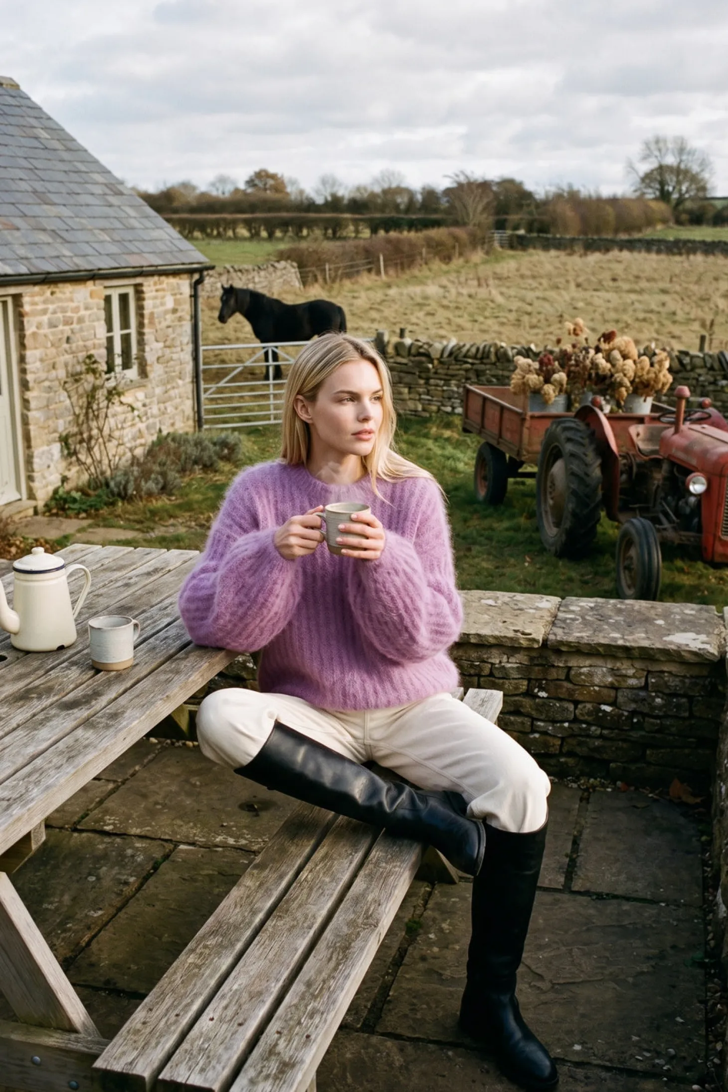 Sweter moherowy Marguerite