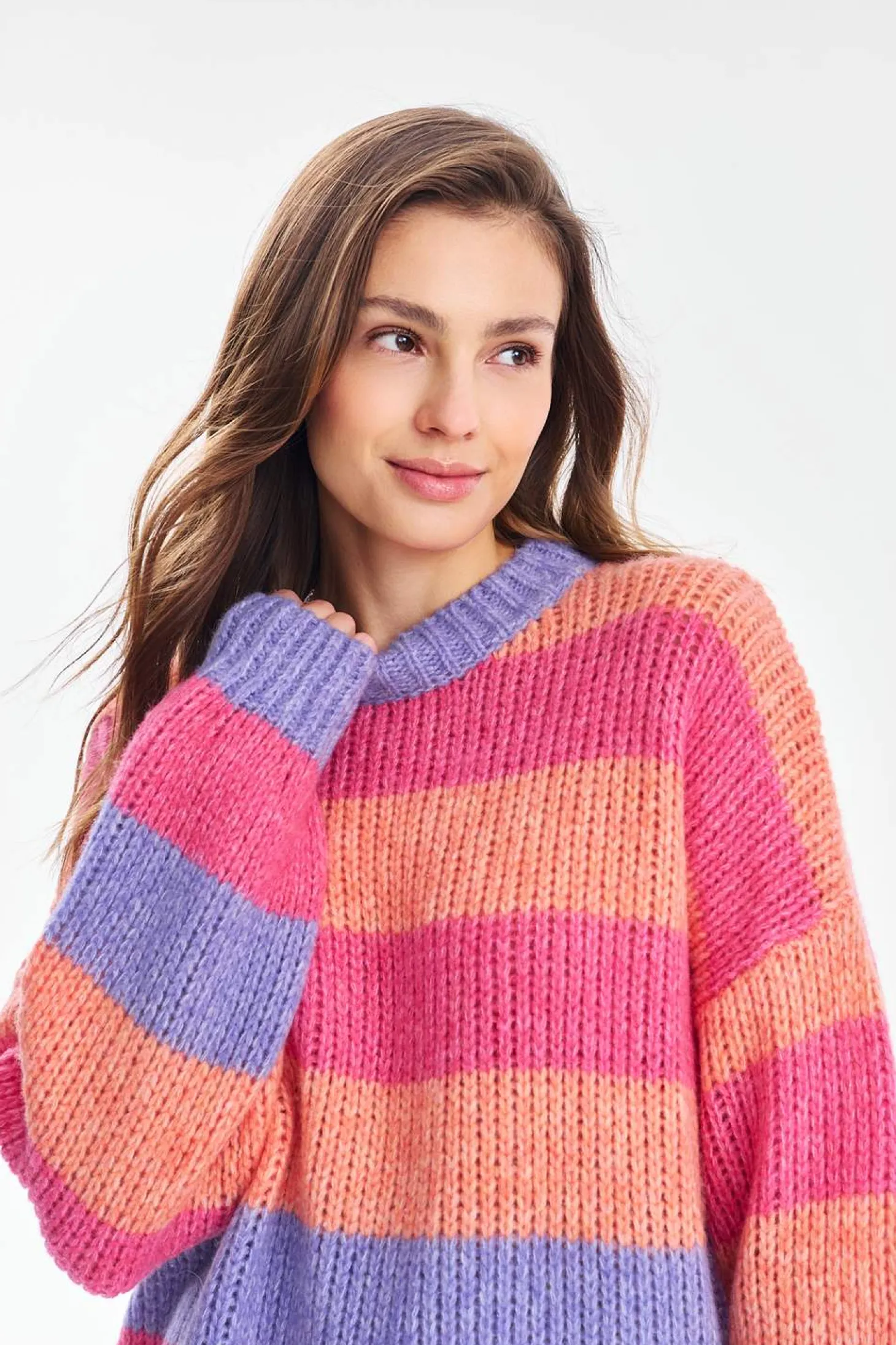 Sweter z wełną Candy Dusk