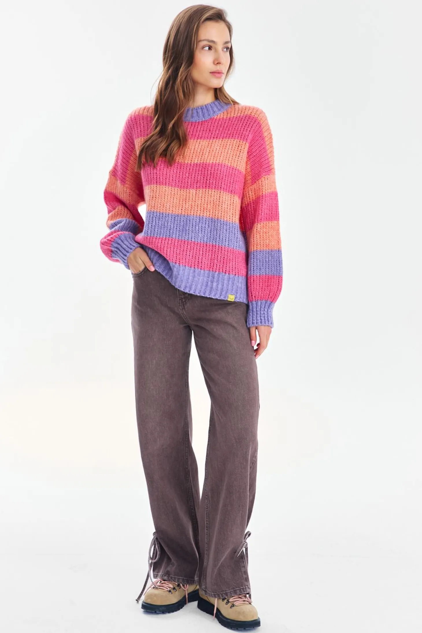 Sweter z wełną Candy Dusk