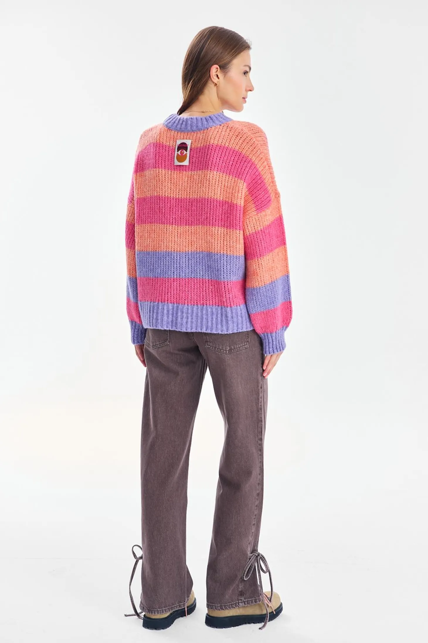 Sweter z wełną Candy Dusk