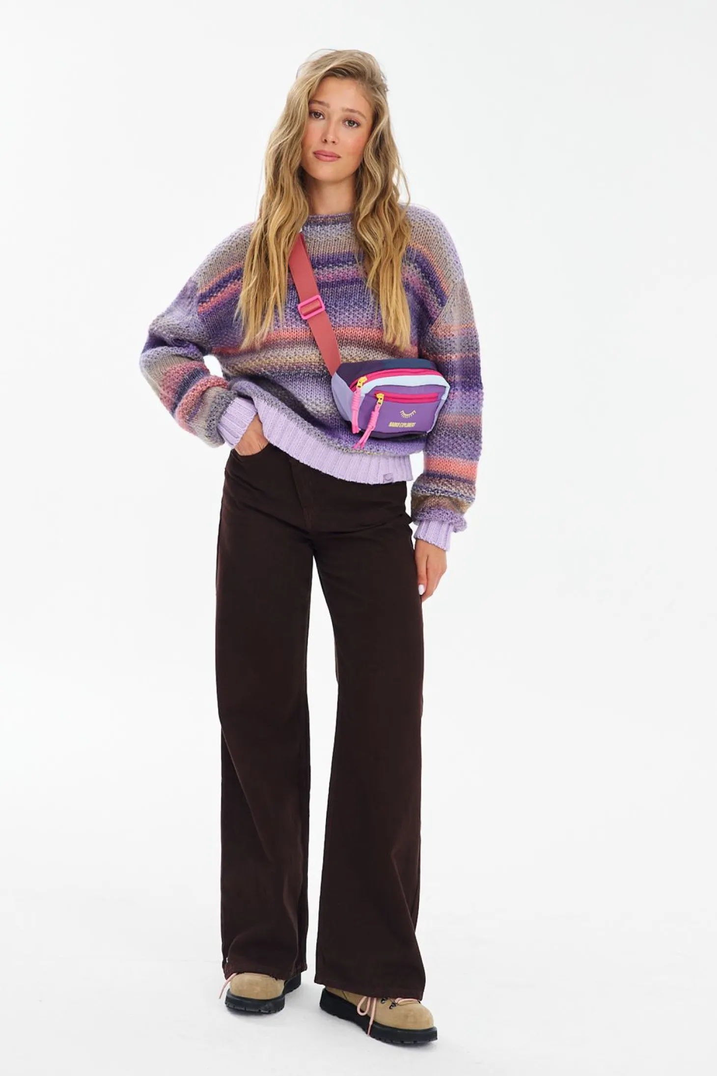 Sweter z wełną Soft Spectrum