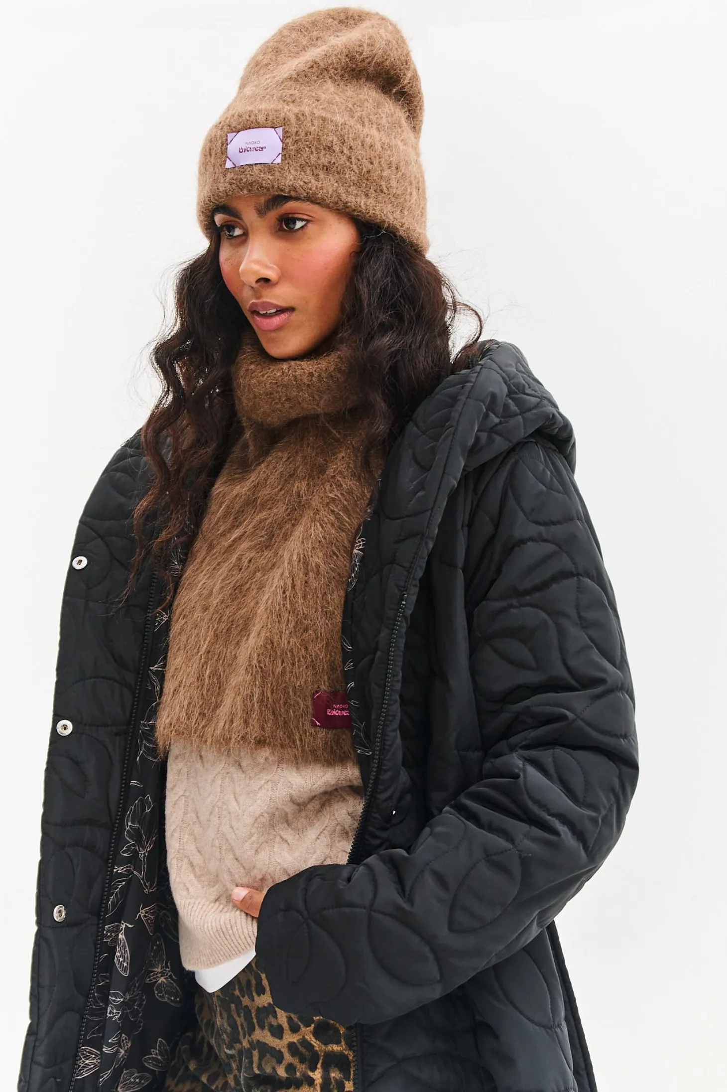 Szalik Huggy Mocha