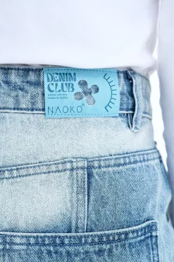 Szerokie spodnie jeansowe Secret Shine