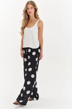Szerokie spodnie Lucky Dots