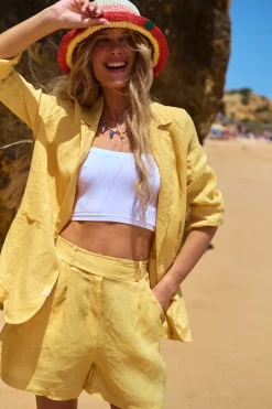 Szorty lniane Summer Chaser
