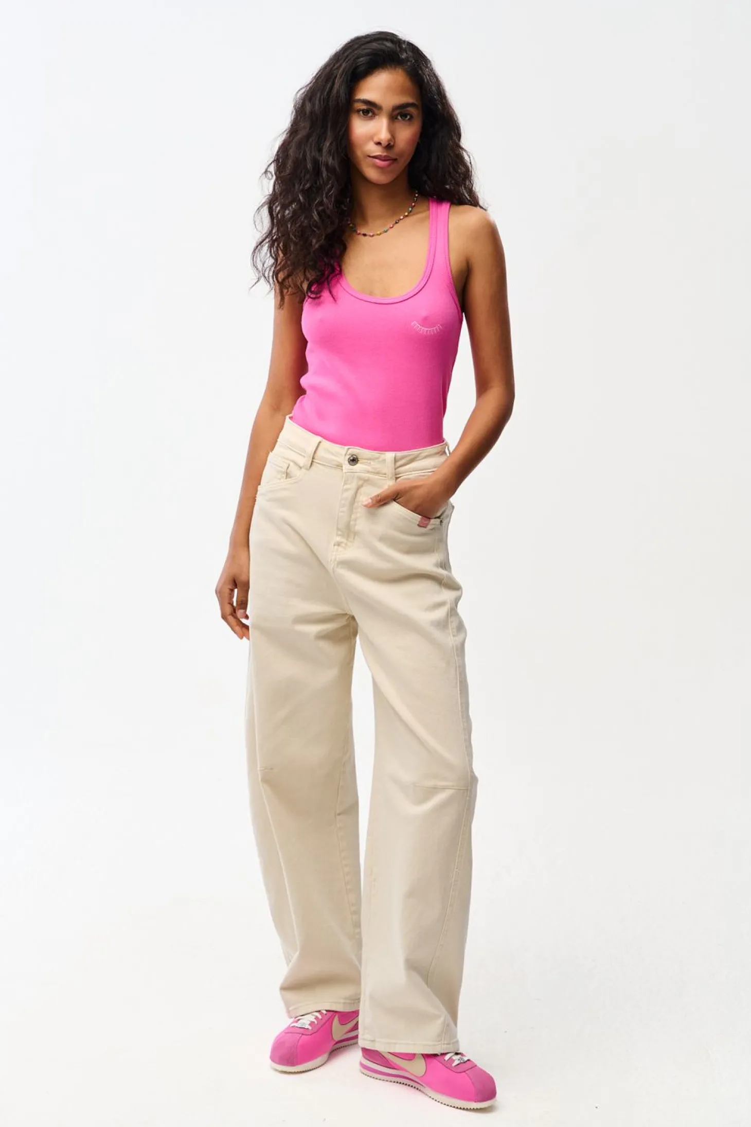 Top bokserka Pink Intuition