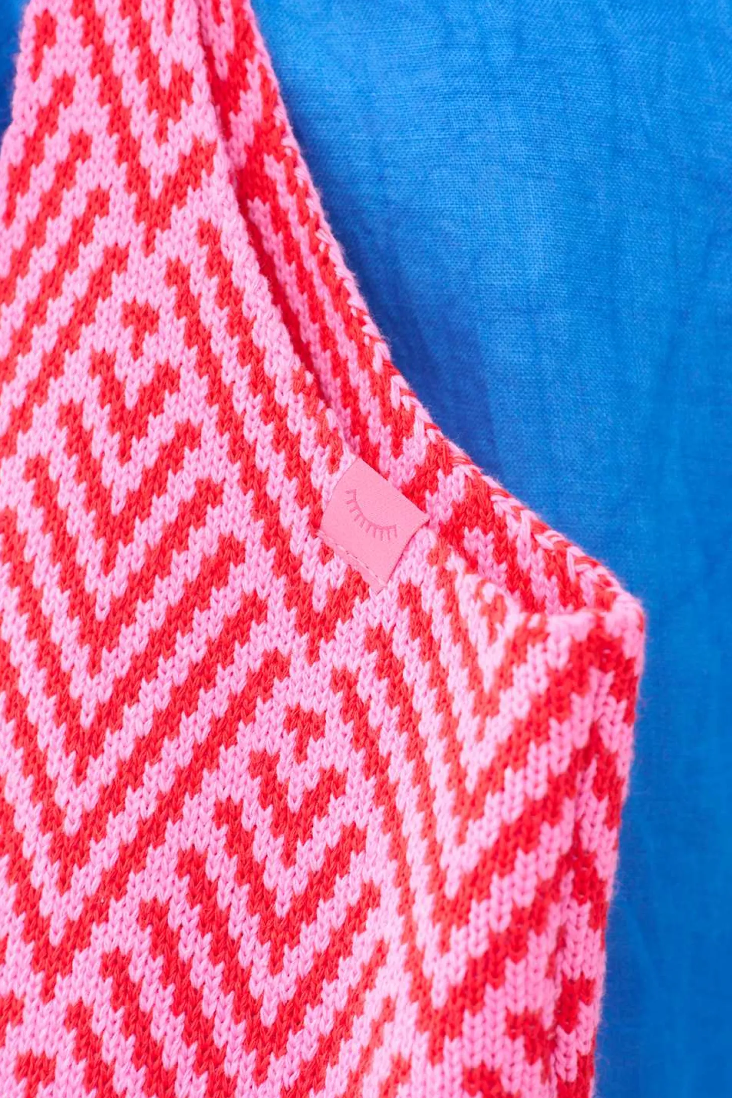 Torba crochet Carry Me Pink