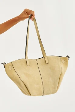 Torebka skórzana typu shopper Silky Glow