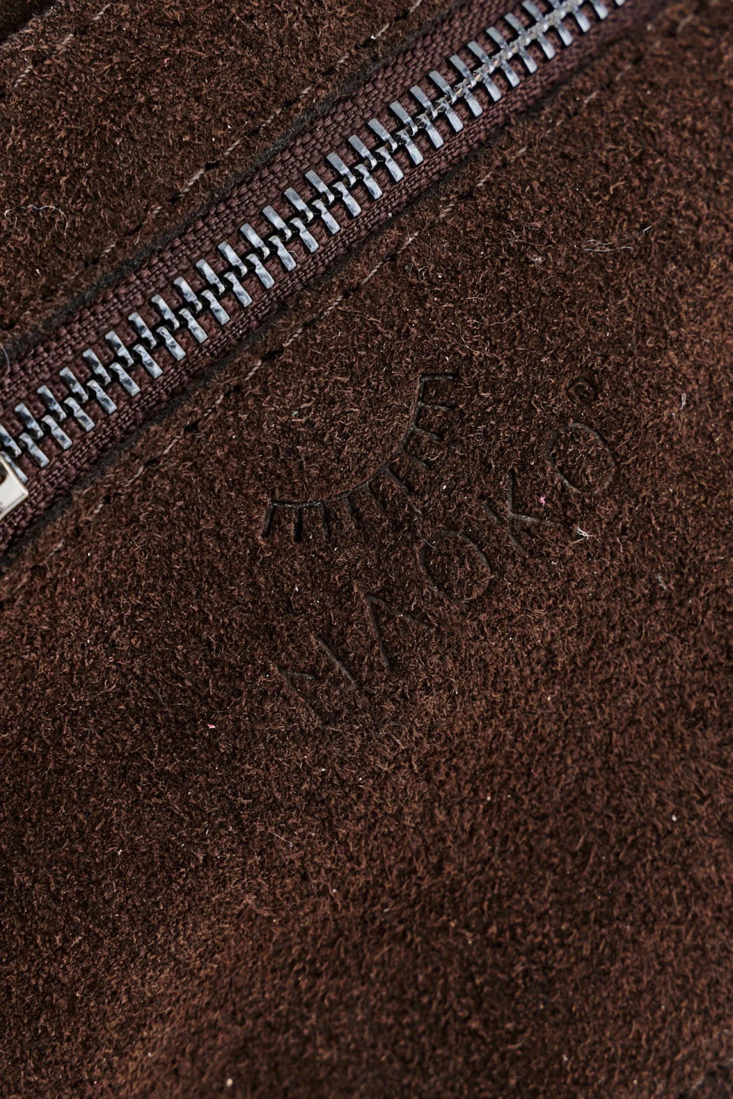 Torebka skórzana typu shopper Chocolate Glow