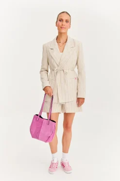 Torebka skórzana typu shopper Violette