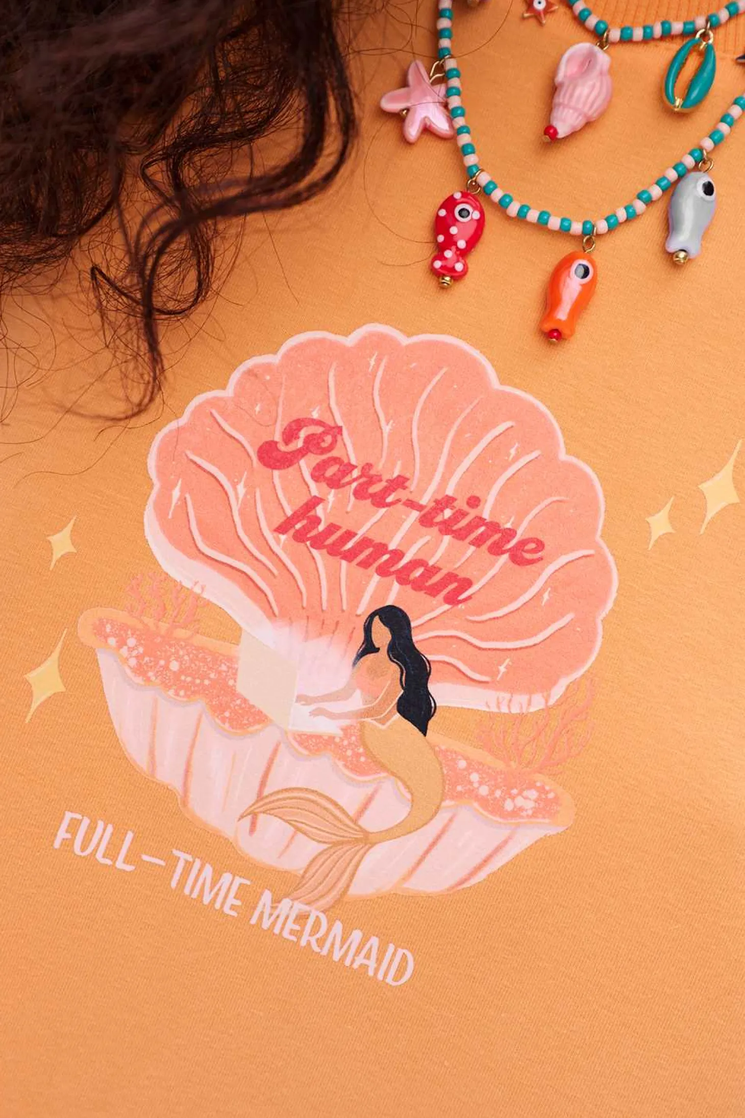 T-shirt Full Time Mermaid