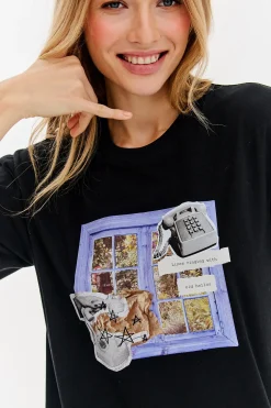 T-shirt Old Hello
