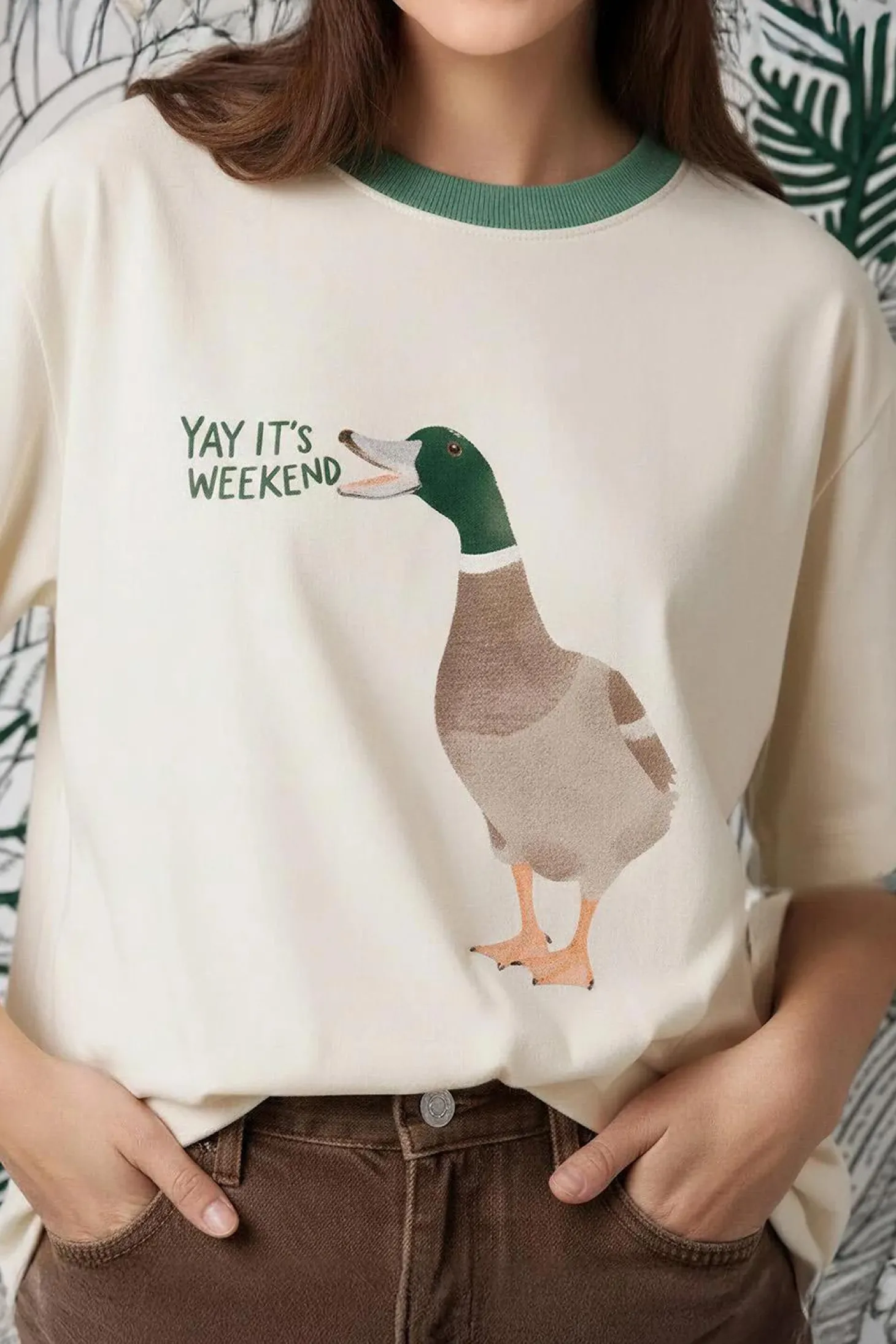 T-shirt Wild Quack x Cecilia Petterson