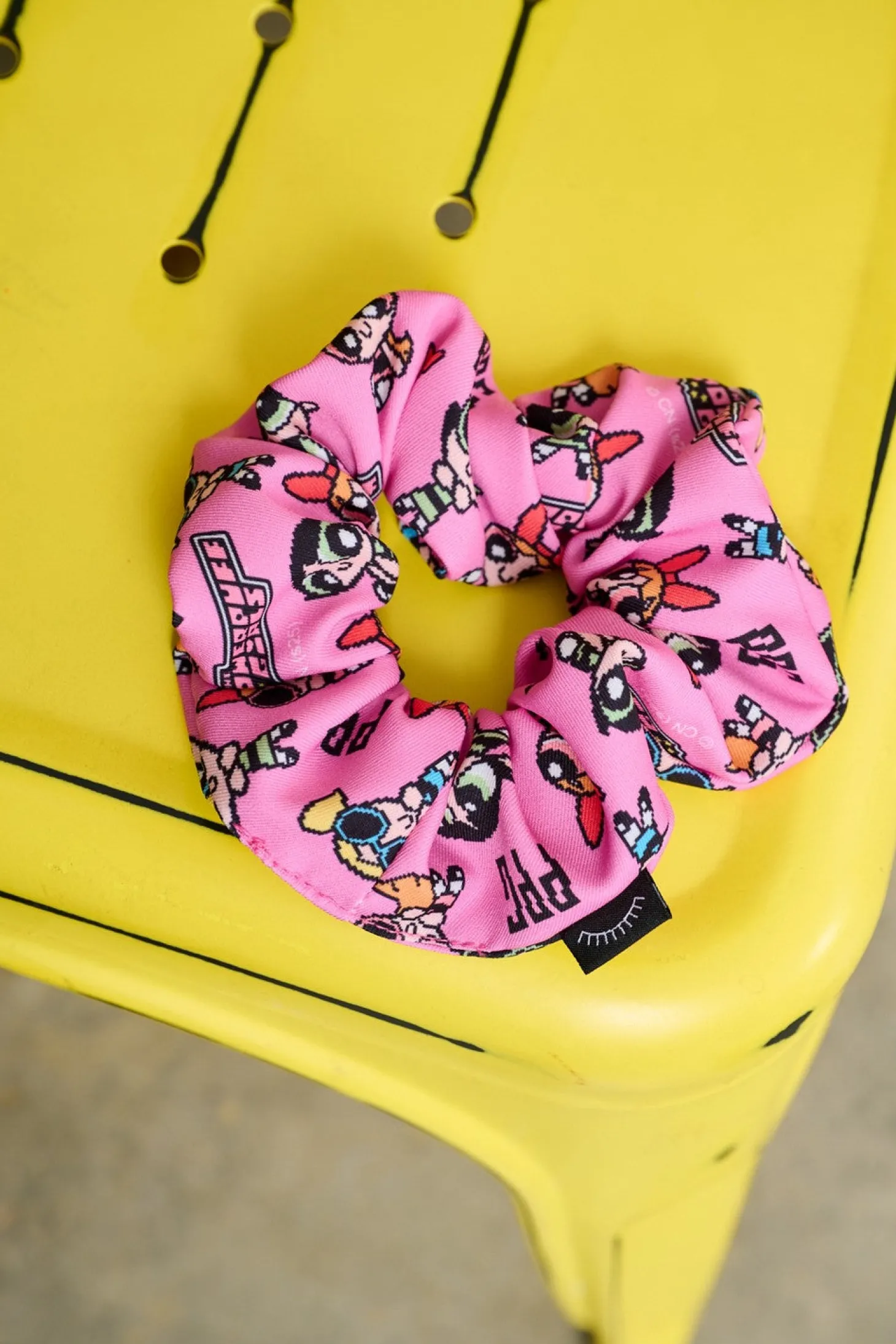 Zestaw 3 scrunchie Powerpuff Power